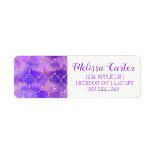 Etiqueta Teste padrão ultravioleta & Dourado da escala da