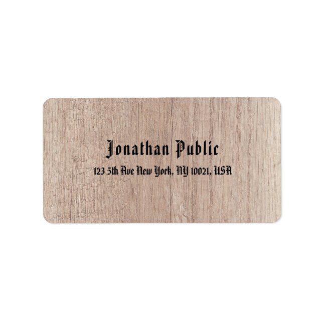 Etiqueta Texto do Estilo Antigo Texto do Conselho da Madeir (Frente)