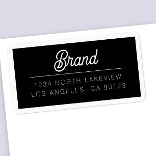 Etiqueta Texto personalizável com limite