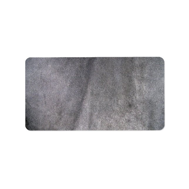 Etiqueta Textura de couro preto (Frente)