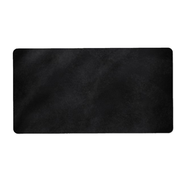 Etiqueta Textura de Quadro Negro Retro (Frente)