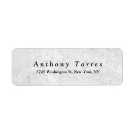 Etiqueta Textura simples de todas as Cinzas Elegantes Cláss
