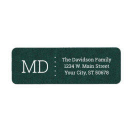 Etiqueta Textura Turquesa Velour Grunge