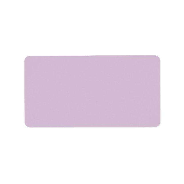 Etiqueta thistle de cores (Frente)