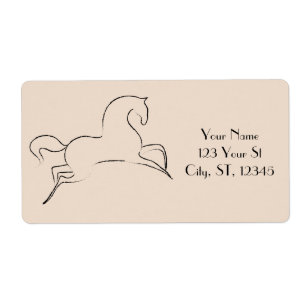 Etiqueta Thunder_Cove Cavalo Selvagem