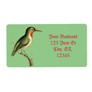 Etiqueta Thunder_Cove do Hummingbird