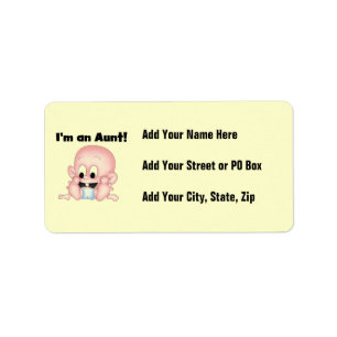 Etiqueta Tia das Camisas e Presentes do Novo Sobrinho