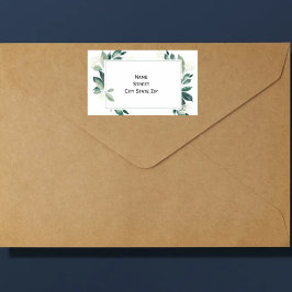 Etiqueta Tijolo de Leafia Verde