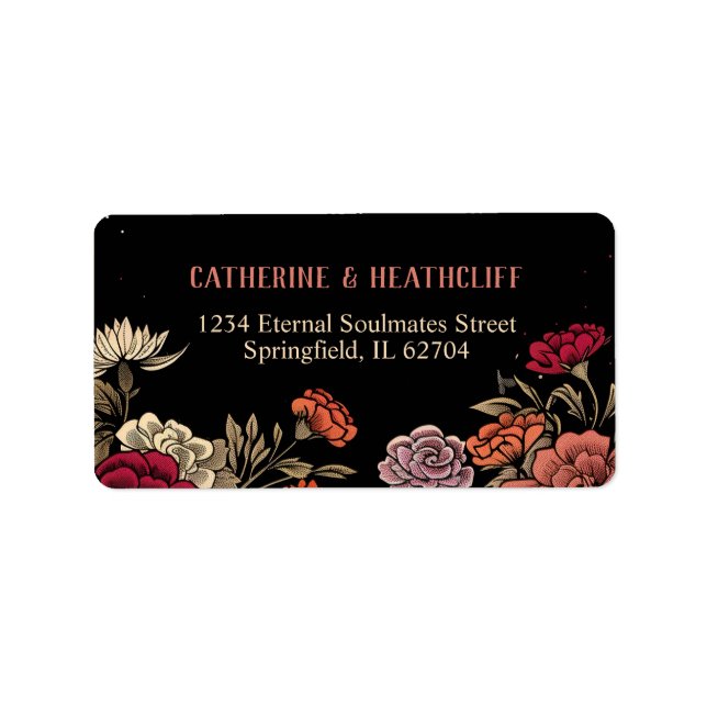 Etiqueta Till Death Do Us Part Wedding (Frente)