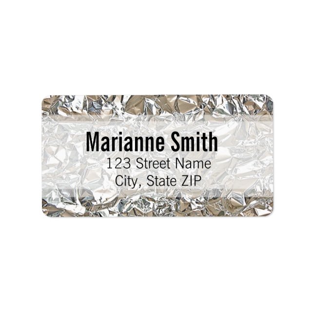 Etiqueta Tin Foil (Frente)