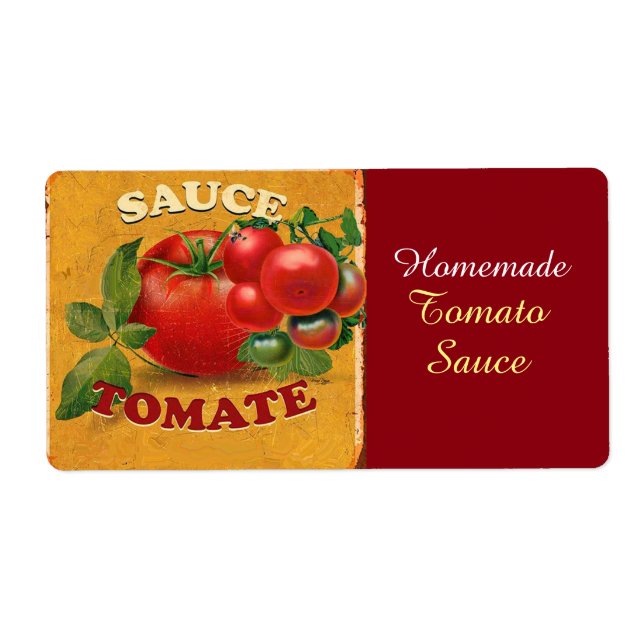 ETIQUETA TOMATES KITCHEN PRESERVAS, CANETA, TOMATE (Frente)