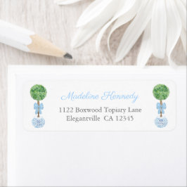 Etiqueta Tópico inteligente Baby Boy Baptism Endereço de re