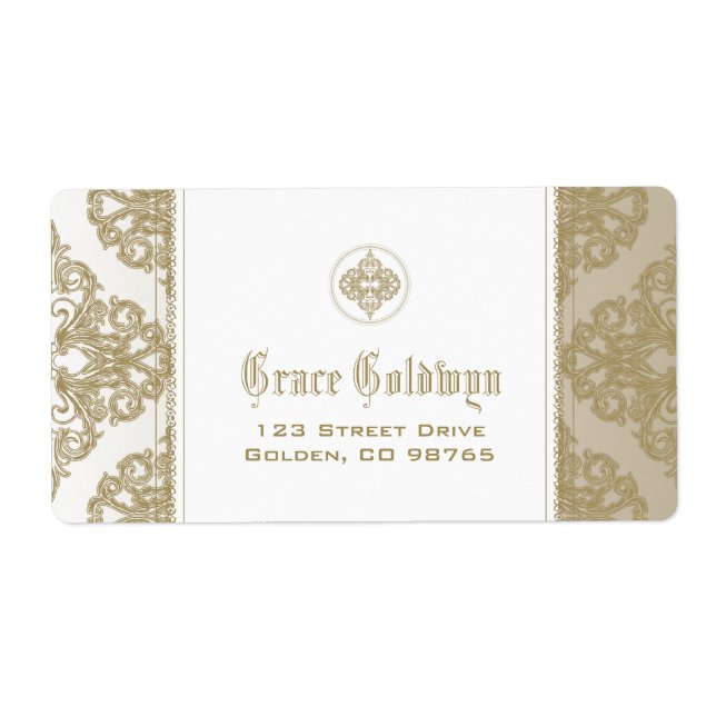 Etiqueta Toque de Dourado (Frente)