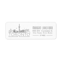 Toronto Stylized Skyline |
