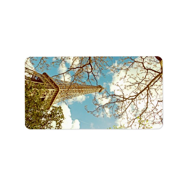 Etiqueta Tour Eiffel (Frente)