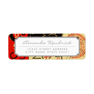 Etiqueta Tournée du Chat Noir Art Nouveau