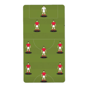 Etiqueta Toy Football Team