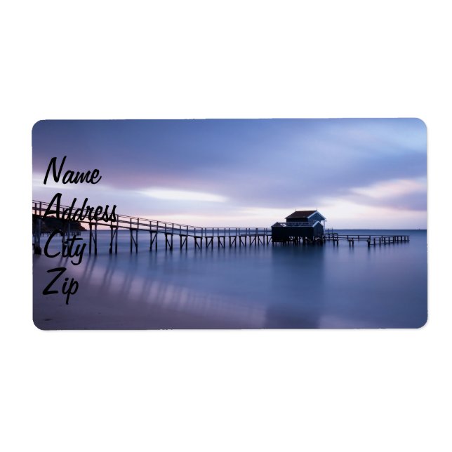 Etiqueta Tranquilidade (Frente)