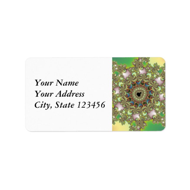 Etiqueta Trânsito - Fractal (Frente)