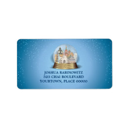 Etiqueta Traveler Snow Globe Bar Bat Mitzvah