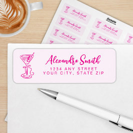 Etiqueta Trendy Pink Dirty Thirty 30th Birthday