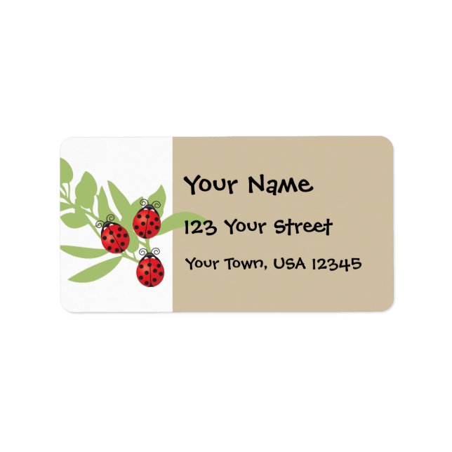 Etiqueta Três Damybugs Sortudos (Frente)