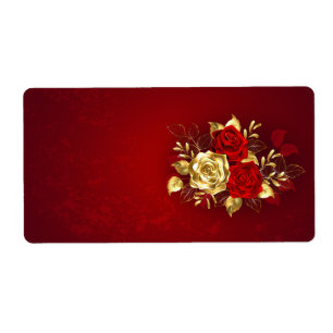 Etiqueta Três Rosas de joalharia