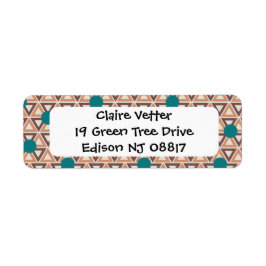 Etiqueta Triângulo Inclinação