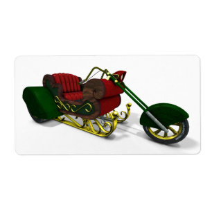 Etiqueta Trike do Papai Noel