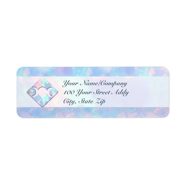 Etiqueta Triple Moon Opal (Frente)