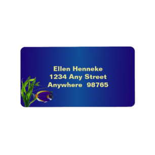 Etiqueta Tropical Fish 1
