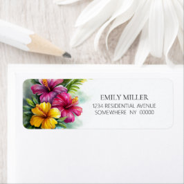 Etiqueta Tropical Hibiscus