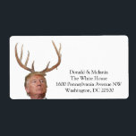 Etiqueta Trump Christmas: Senhor Presidente<br><div class="desc">Ele era o candidato oficial do GOP, mas alguns republicanos acharam que ele não era o candidato certo. Ele não ganhou o voto popular e, devido a algum sistema eleitoral ultrapassado, estamos presos a ele por 4 anos. E sua (3ª) esposa? Uma ex-modelo que costumava ter a sua própria carreira...</div>