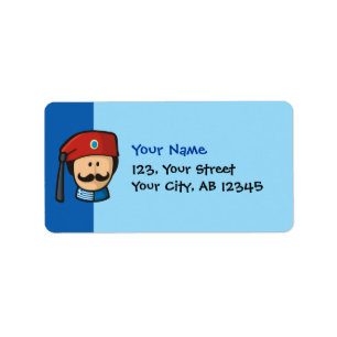 Etiqueta Tsolias Head