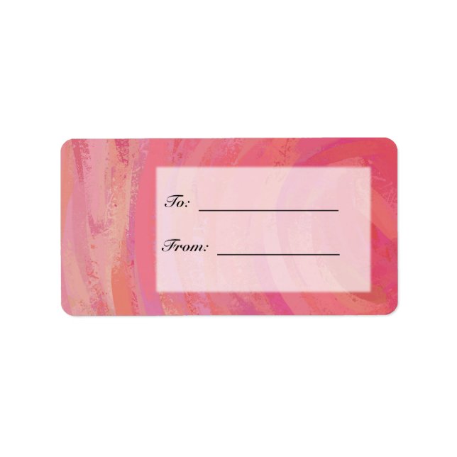 Etiqueta Turbilhão de Salmão e Festa Preta (Frente)