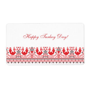 ETIQUETA TURQUIA DAQUELA FOLKLORE