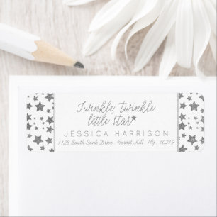 Etiqueta Twink, Twinkle Little Star Baby Shower