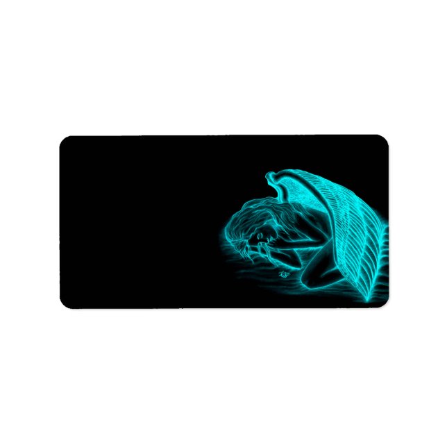 Etiqueta Um Anjo Dormindo (Frente)