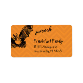 Etiqueta Um taco grita através deste Halloween