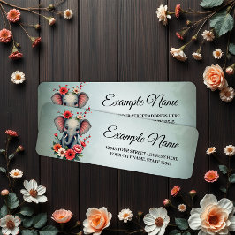 Etiqueta Um toque do verão: O bebê elefante