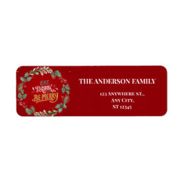 Etiqueta "Uma Noite de Alegria: Bacia Corporativa de Natal"