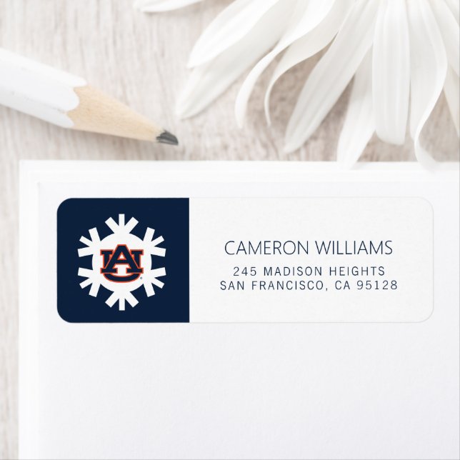 Etiqueta Universidade Auburn | Padrão de Feriado (Insitu)