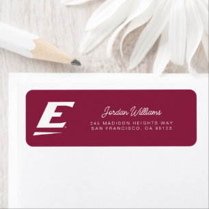 Etiqueta Universidade E do Kentucky Oriental