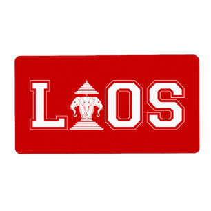 ETIQUETA UNIVERSIDADE LAOS