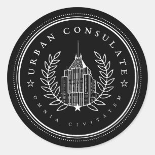 Etiqueta urbana do consulado
