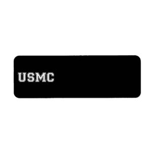 Etiqueta USMC da equipe