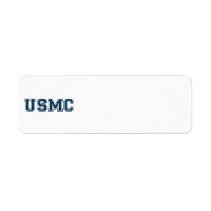 Etiqueta USMC da equipe