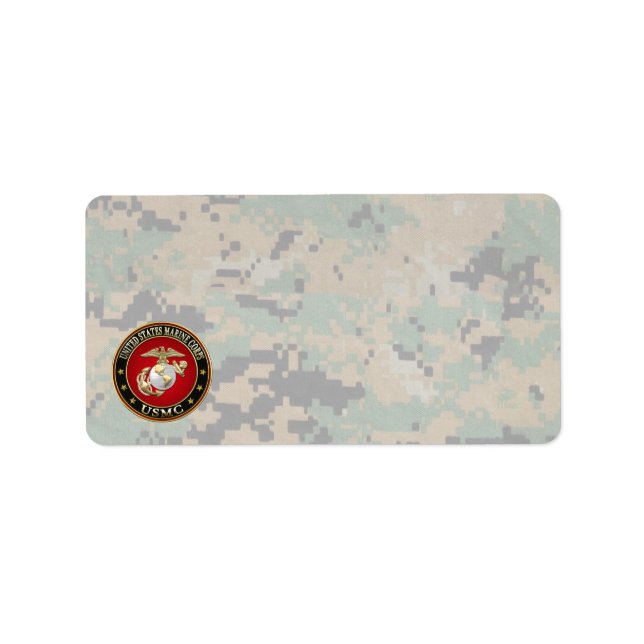 Etiqueta USMC EGA [Edição Especial] [3D] (Frente)