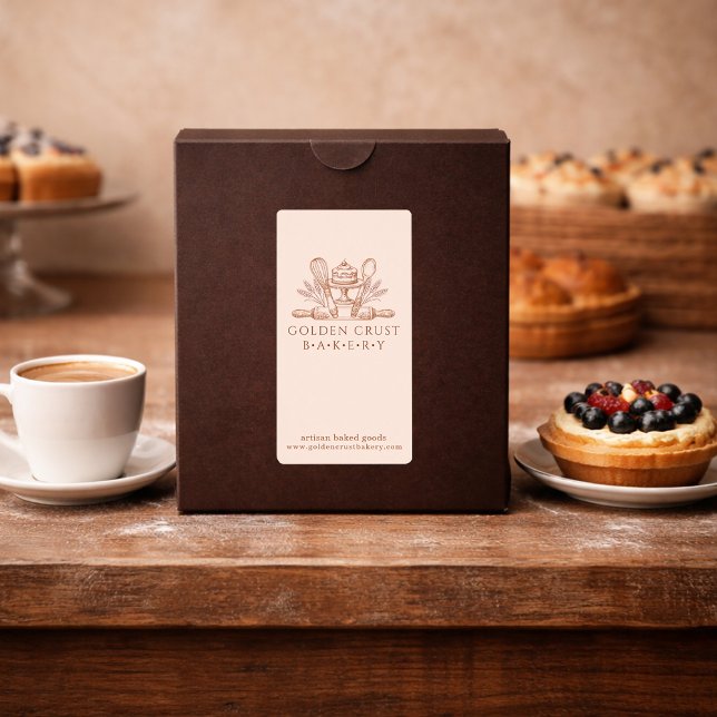 Etiqueta Utensílios de Padaria Rótulo de Embalagem de Panif (Criador carregado)