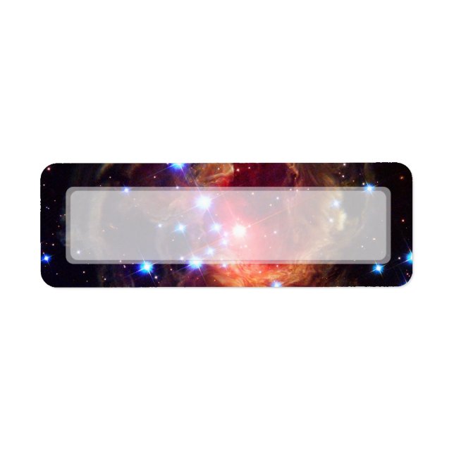 Etiqueta V838 Monocerotis Star (Telescópio Hubble) (Frente)